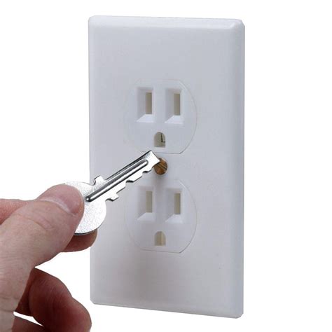 Safety Tech Fake Plug Outlet Hidden Diversion Wall 